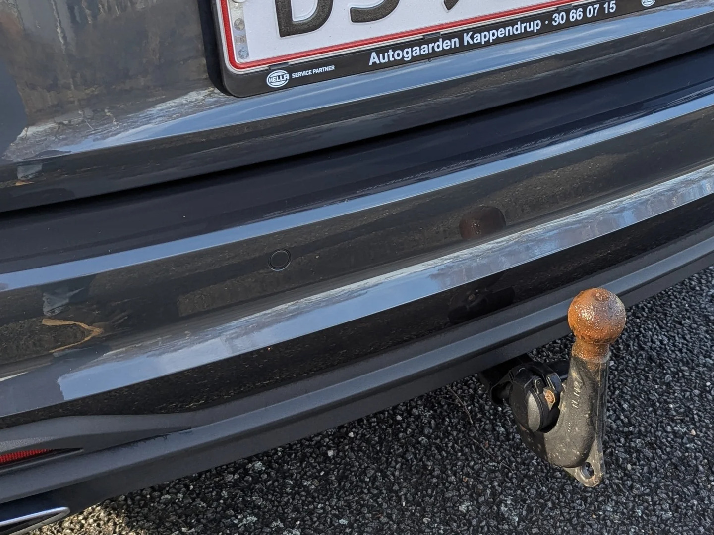 Grå Audi A4 fra 2019