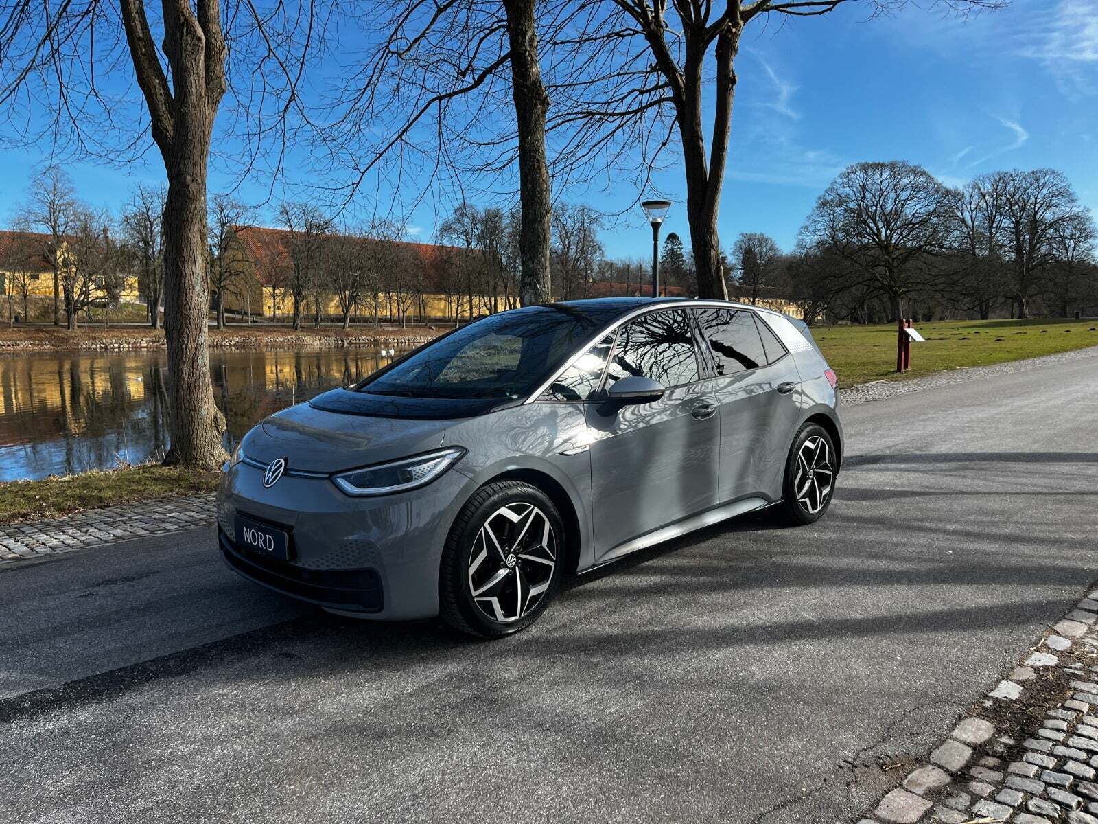 Grå VW ID.3 fra 2020