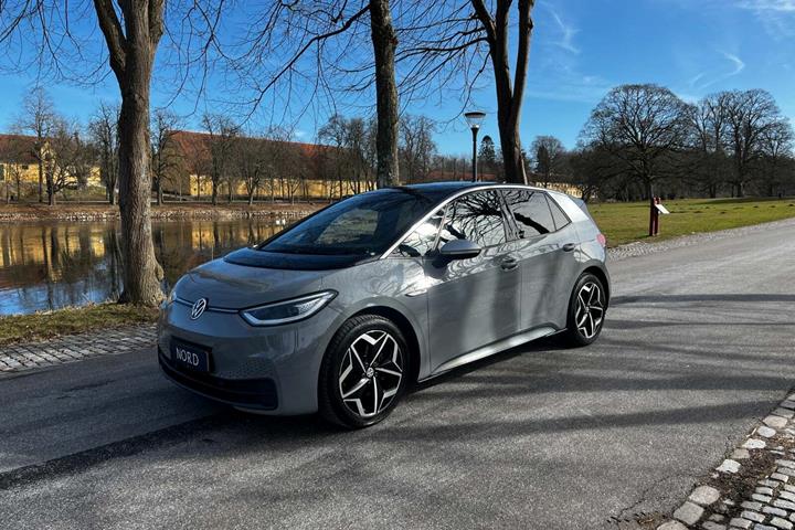 Grå VW ID.3 fra 2020
