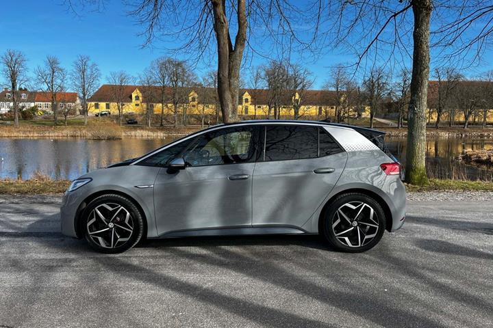 Grå VW ID.3 fra 2020