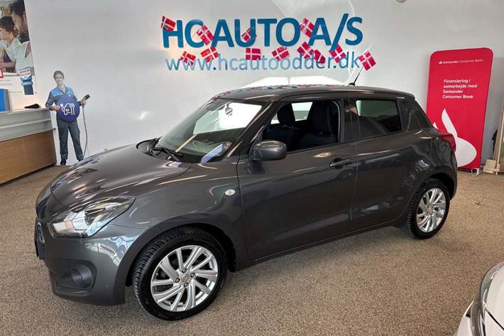 Grå Suzuki Swift fra 2020