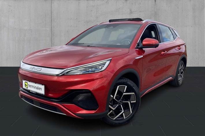 Rød BYD Atto 3 fra 2023