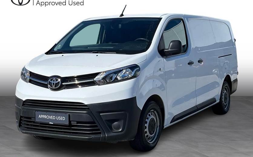 Toyota ProAce 2,0 Long D Comfort m/ dobbelt skydedør, bagklap 122HK Van 6g