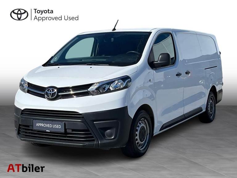 Toyota ProAce 2,0 Long D Comfort m/ dobbelt skydedør, bagklap 122HK Van 6g