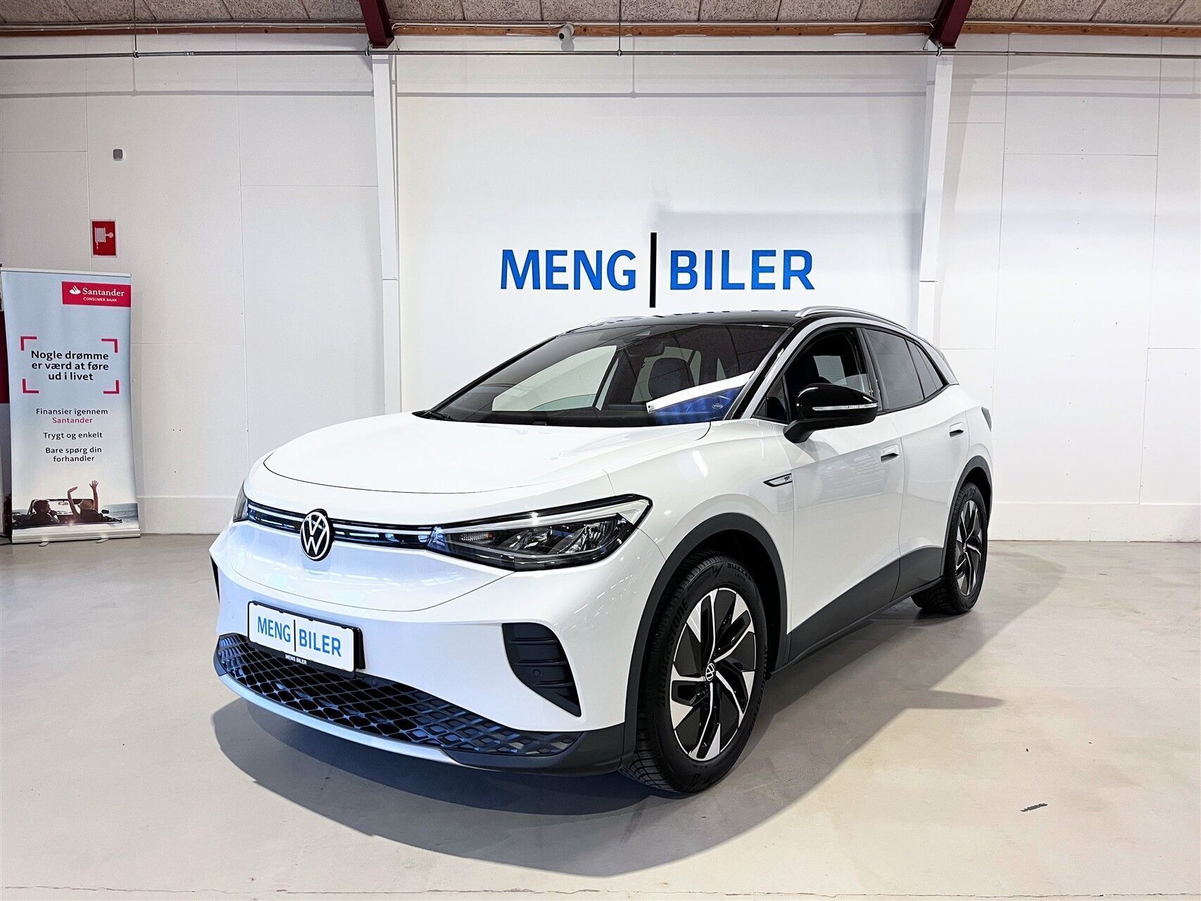 Hvid VW ID.4 fra 2021