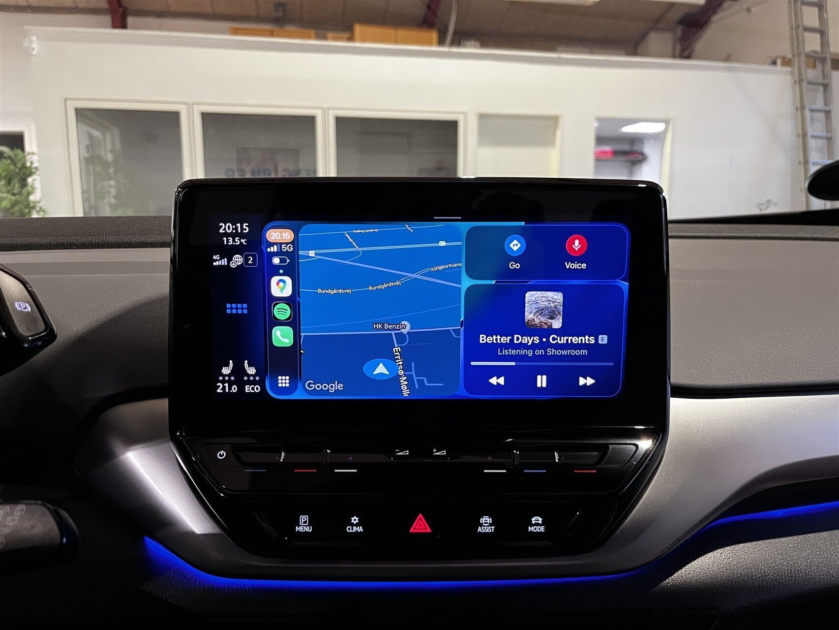 Hvid VW ID.4 fra 2021