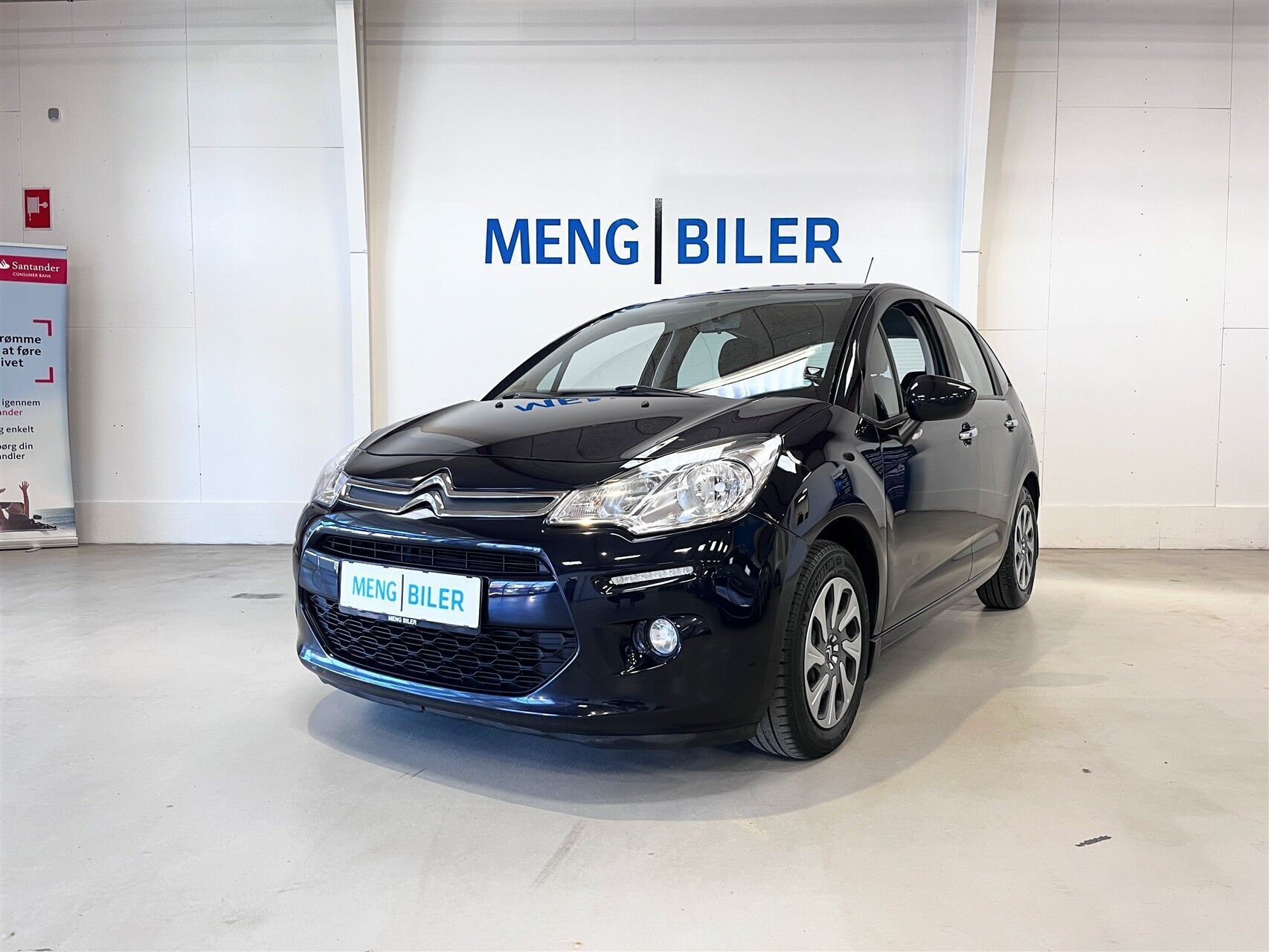 Blå Citroën C3 fra 2015