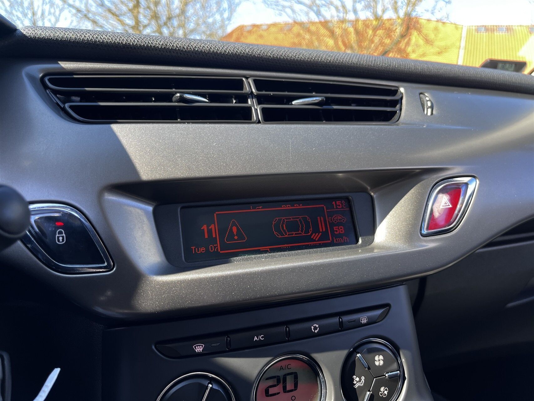 Blå Citroën C3 fra 2015