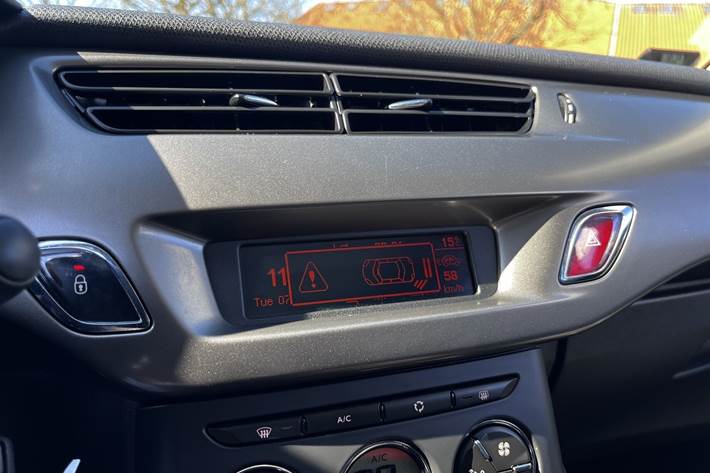 Blå Citroën C3 fra 2015