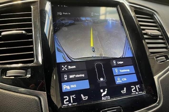 Grå Volvo XC90 fra 2019