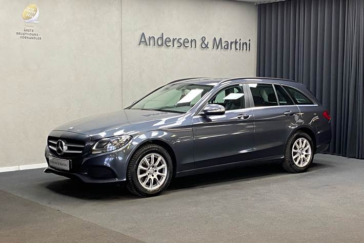 Sort Mercedes C200 d fra 2015