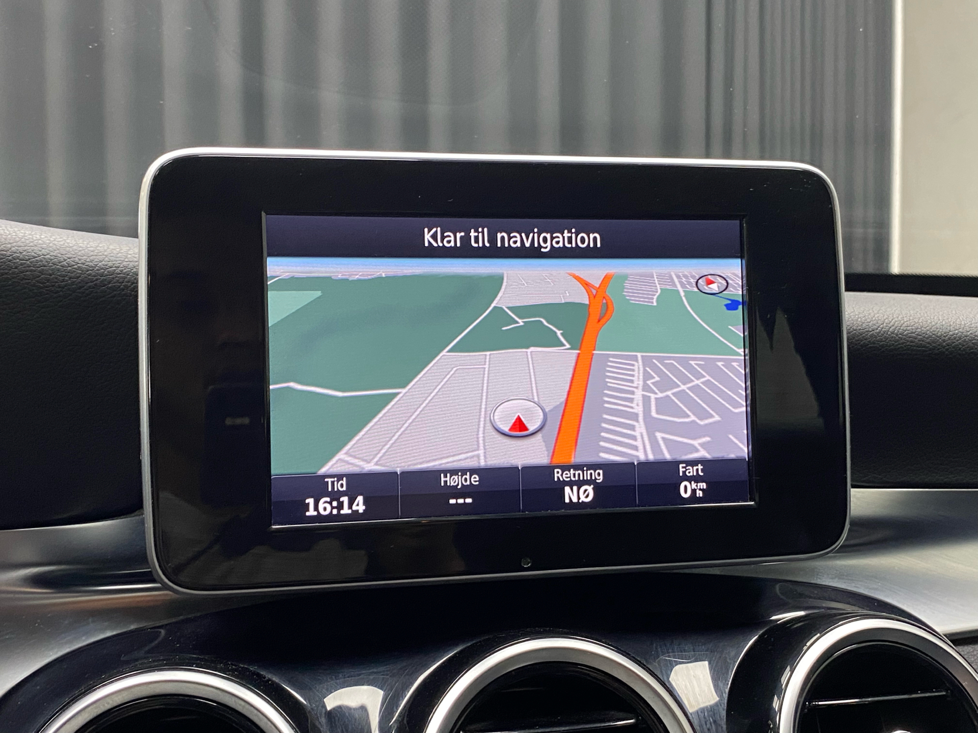 Sort Mercedes C200 d fra 2015