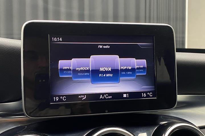 Sort Mercedes C200 d fra 2015