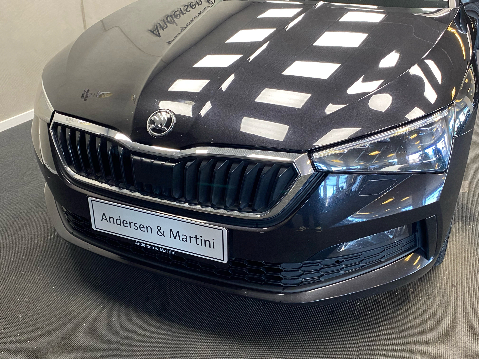 Sort Skoda Scala fra 2020