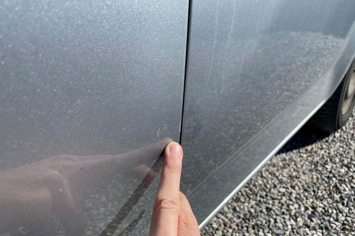 Sølv Ford Mondeo fra 2010