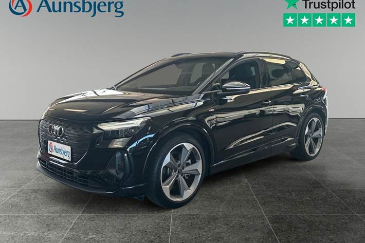 Sort Audi Q4 e-tron fra 2023