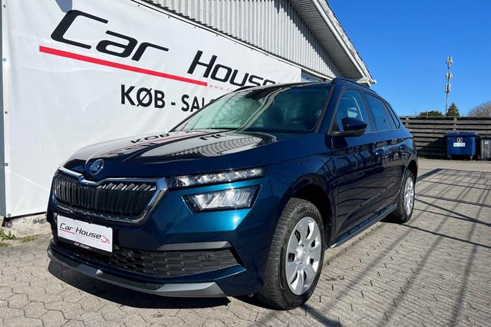 Grøn Skoda Kamiq fra 2020