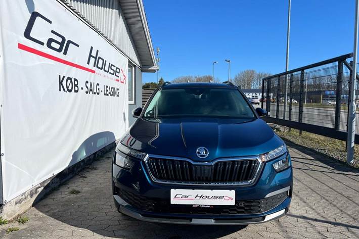 Grøn Skoda Kamiq fra 2020