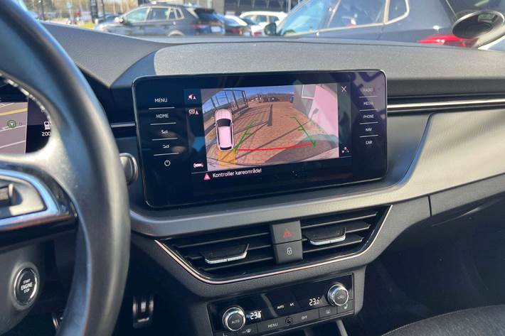 Grøn Skoda Kamiq fra 2020