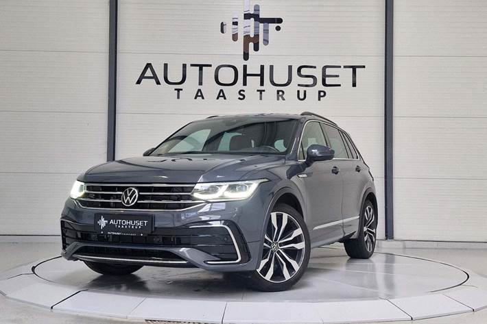 Grå VW Tiguan fra 2021