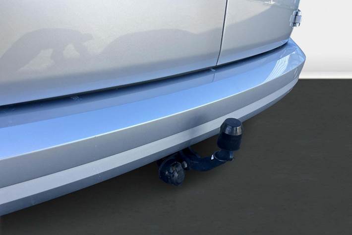 Sølv VW Caddy fra 2018