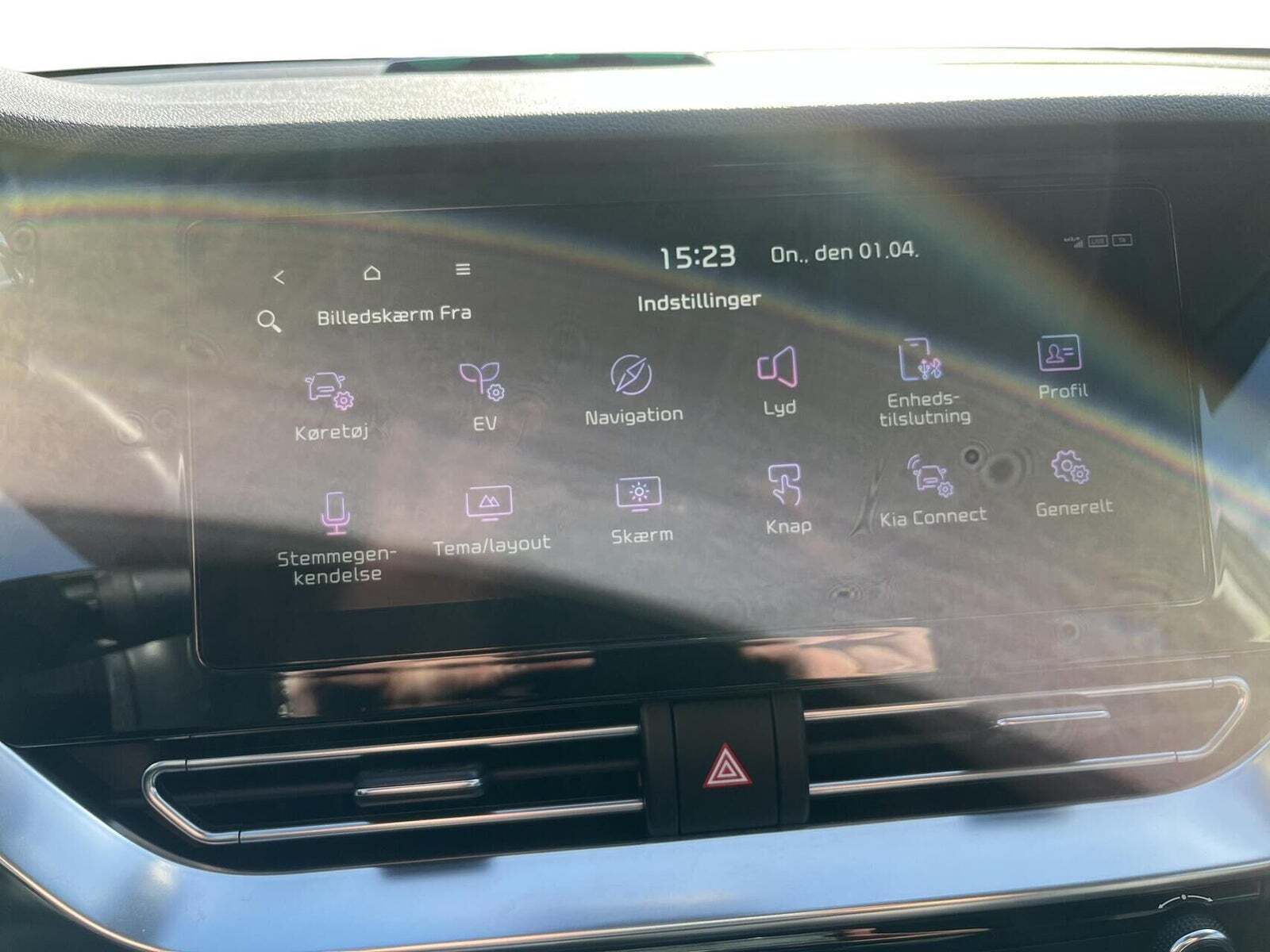 Beige Kia e-Niro fra 2020