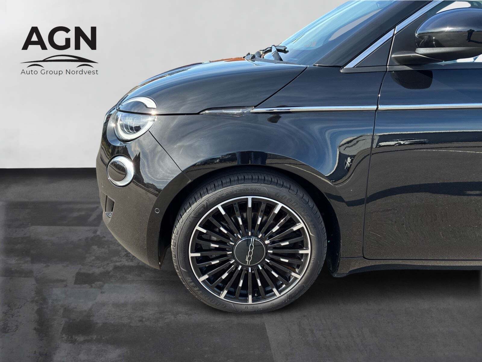 Sort Fiat 500e fra 2022