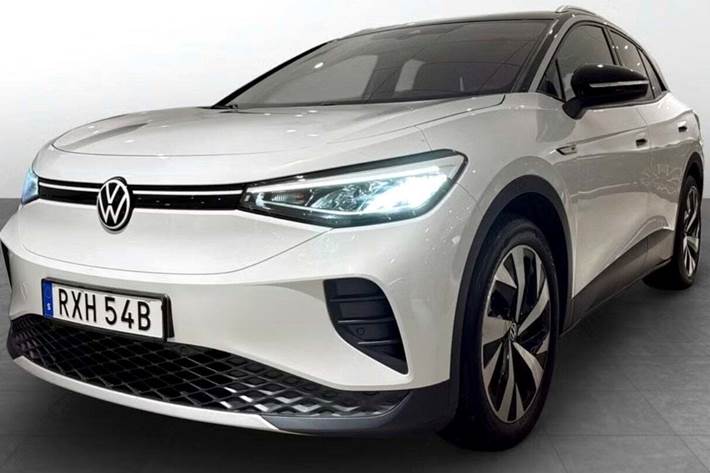 Hvid VW ID.4 fra 2021