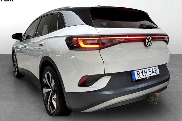 Hvid VW ID.4 fra 2021