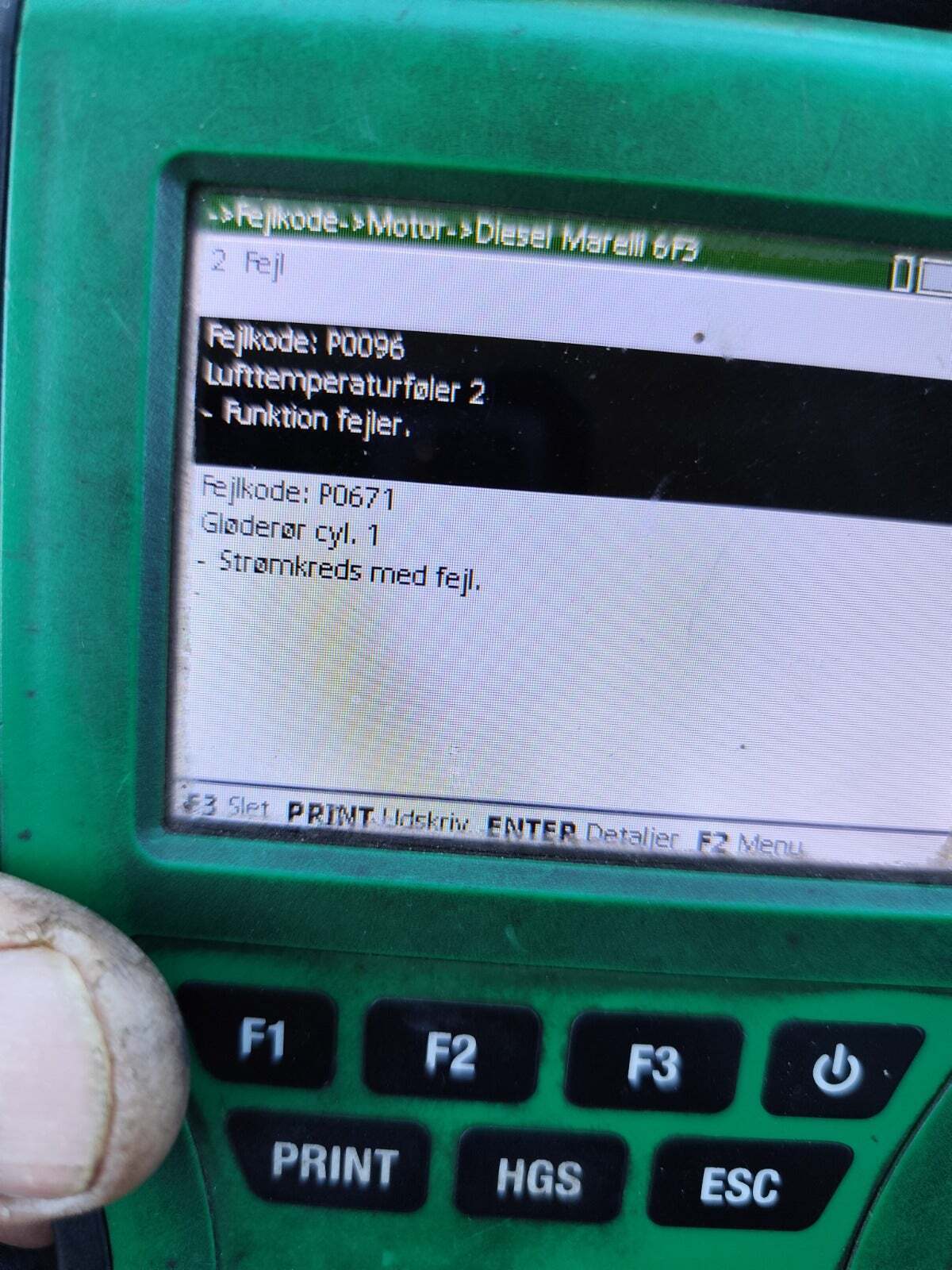 Gul Fiat Qubo fra 2015