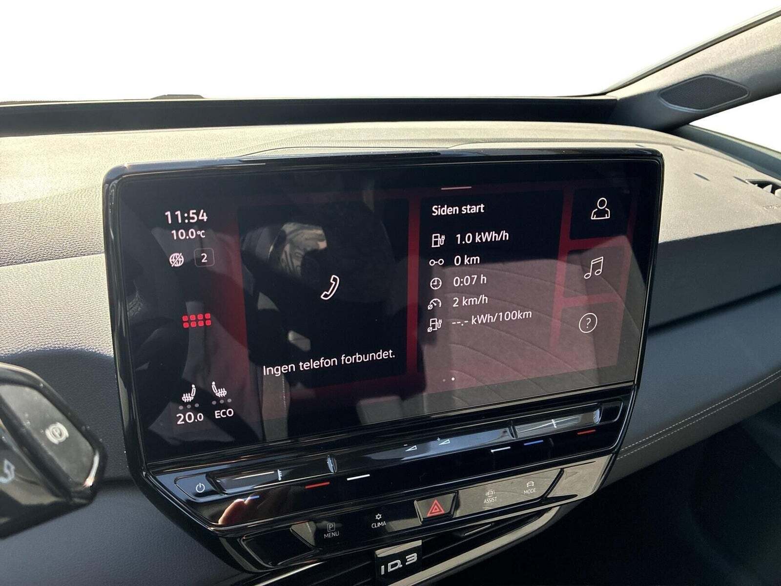 Sort VW ID.3 fra 2024