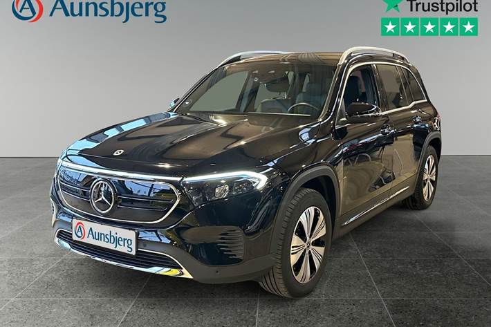 Sort Mercedes EQB250 fra 2023