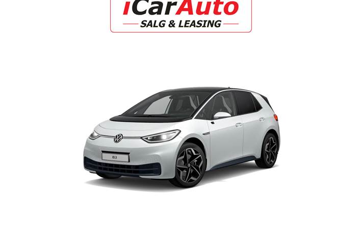Hvid VW ID.3 fra 2022