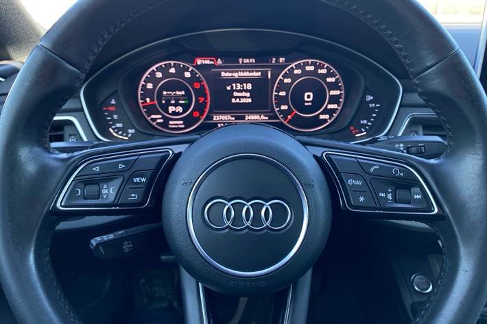 Grøn Audi A5 fra 2018