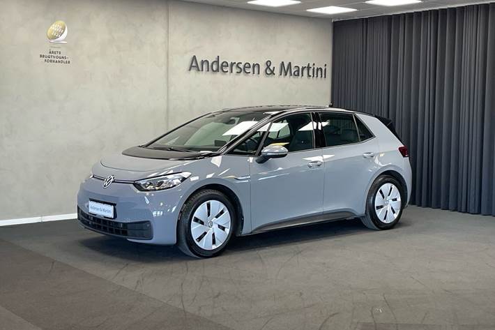 Grå VW ID.3 fra 2021