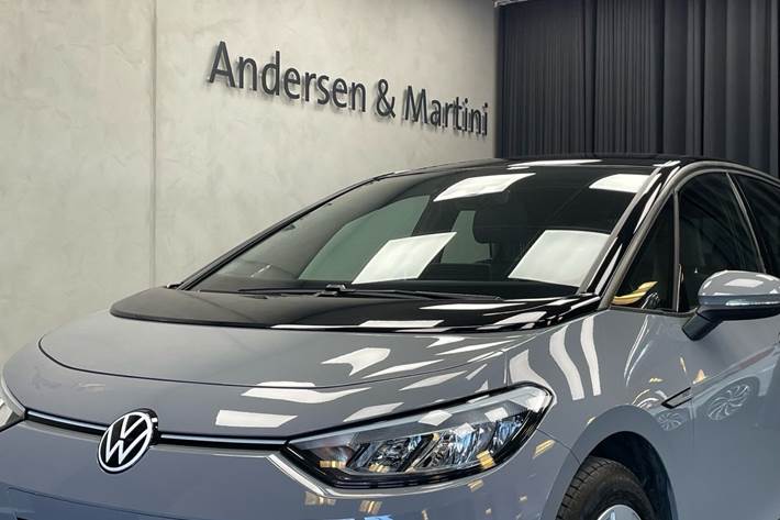 Grå VW ID.3 fra 2021