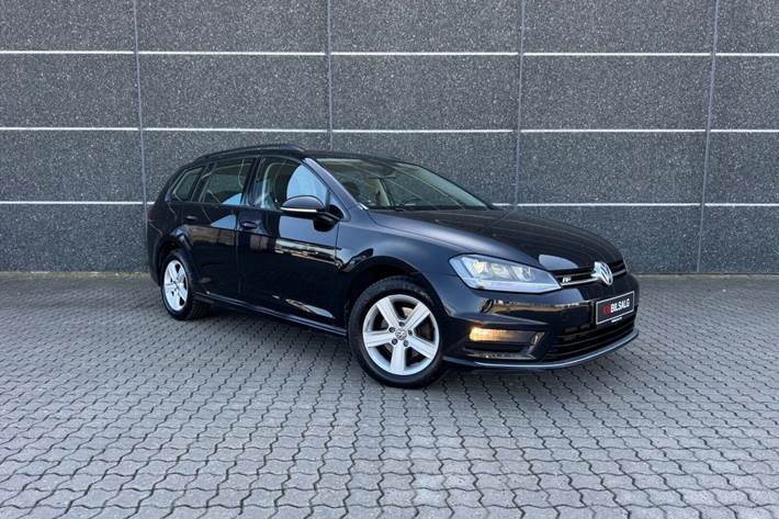 Sort VW Golf VII fra 2016