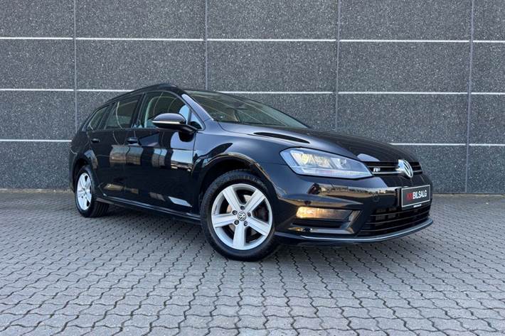 Sort VW Golf VII fra 2016