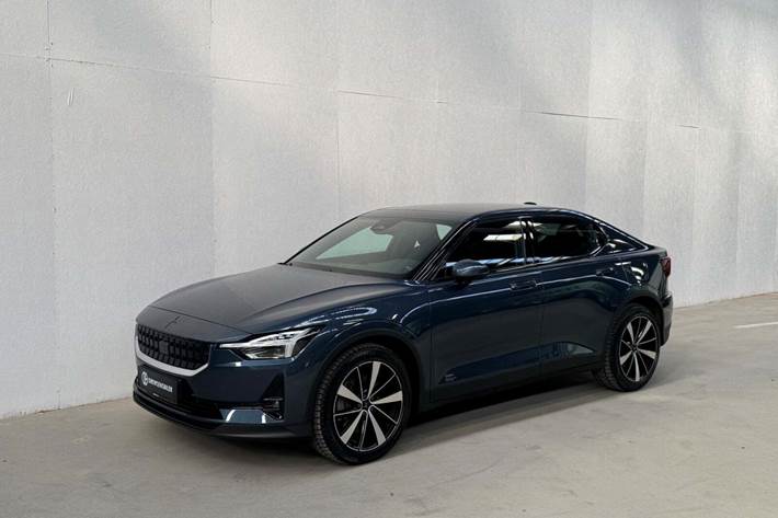 Blå Polestar 2 fra 2022