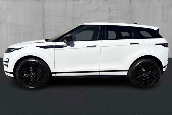 Hvid Land Rover Range Rover evoque fra 2023