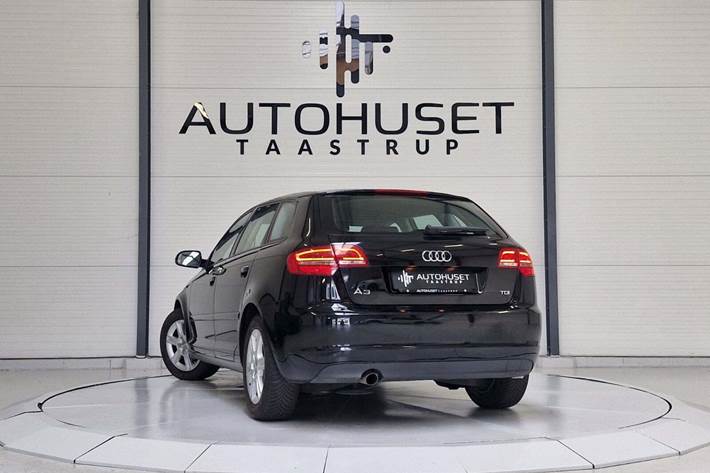Sort Audi A3 fra 2013