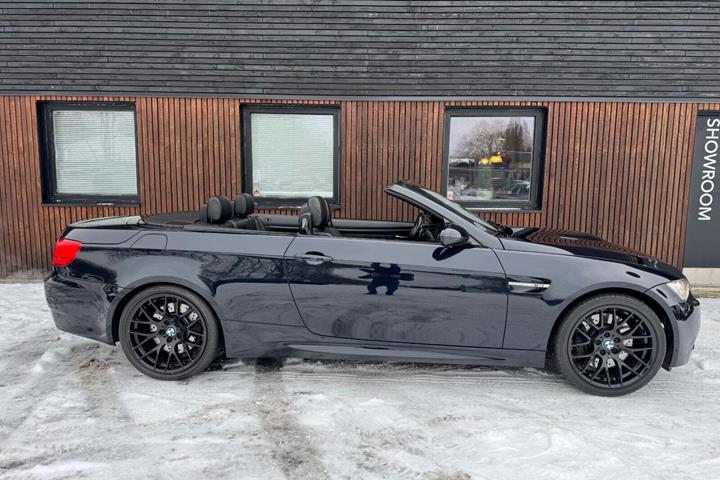 Sort BMW M3 fra 2010
