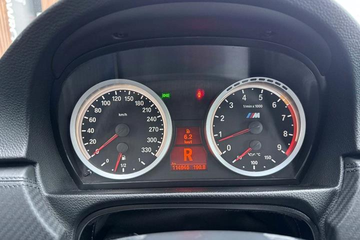 Sort BMW M3 fra 2010