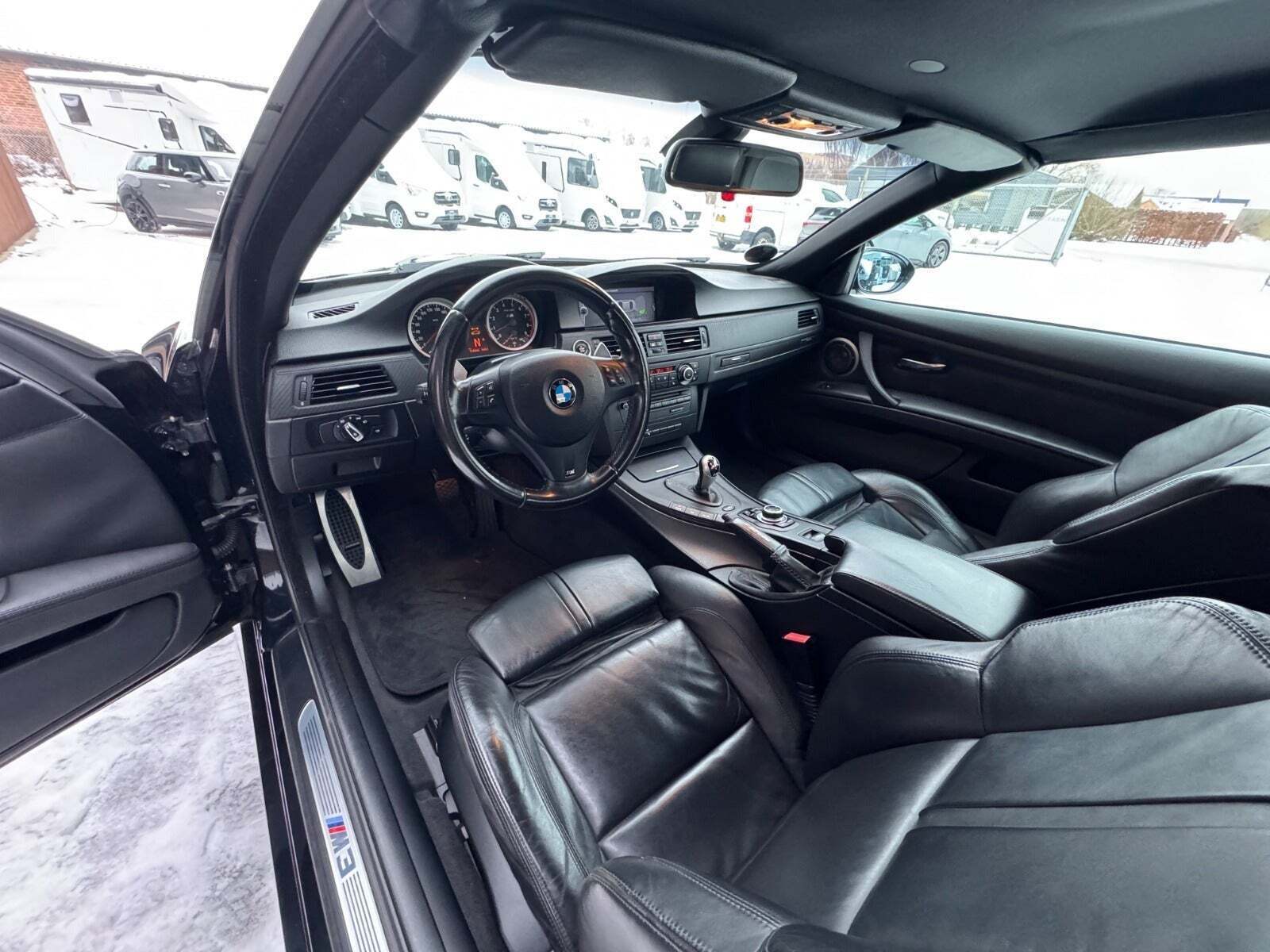 Sort BMW M3 fra 2010