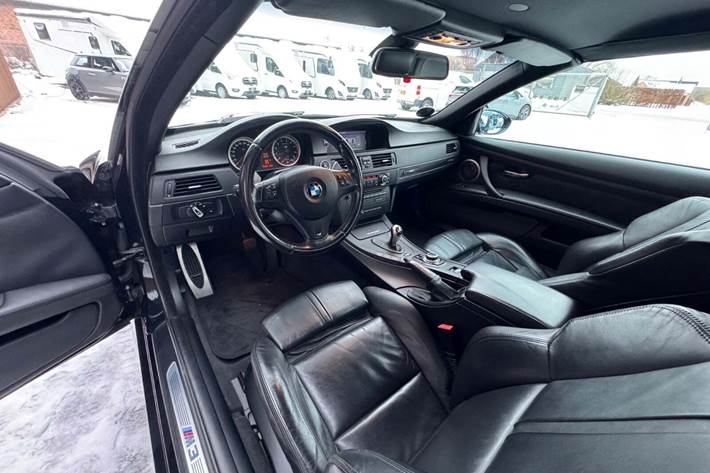 Sort BMW M3 fra 2010