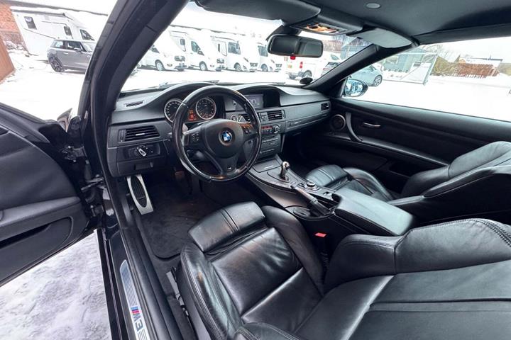 Sort BMW M3 fra 2010