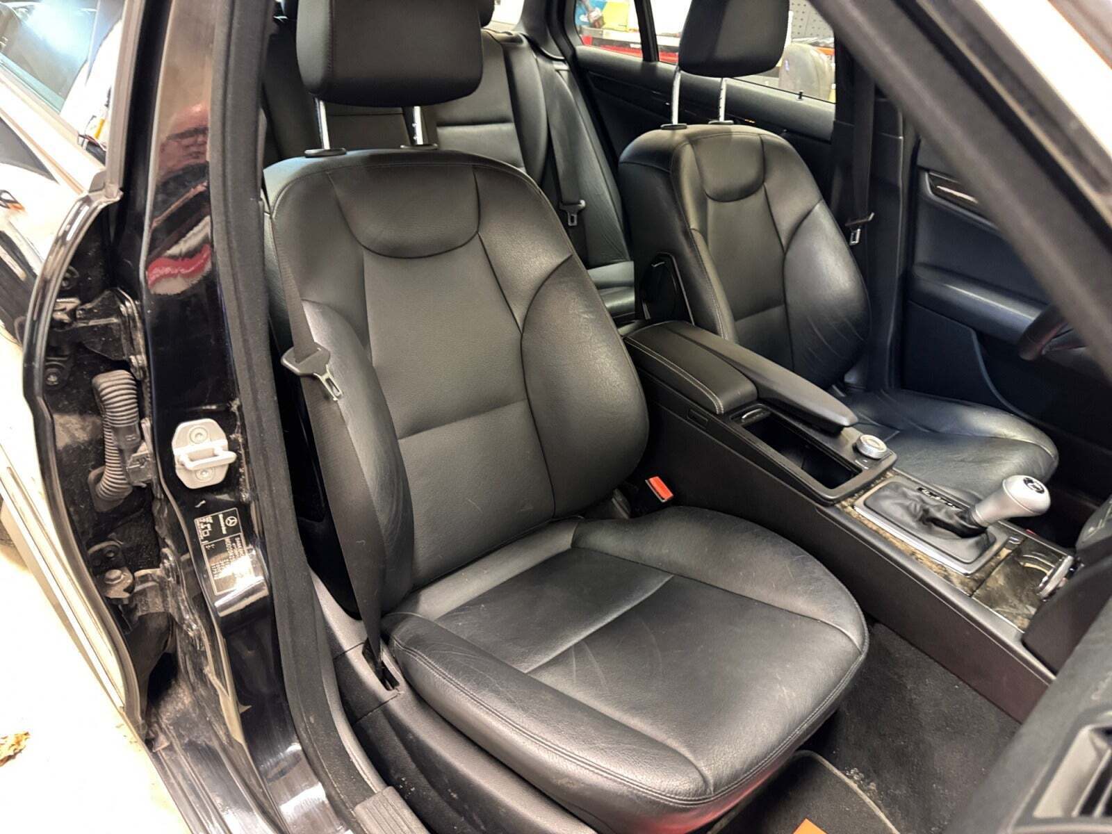 Sort Mercedes C230 fra 2008