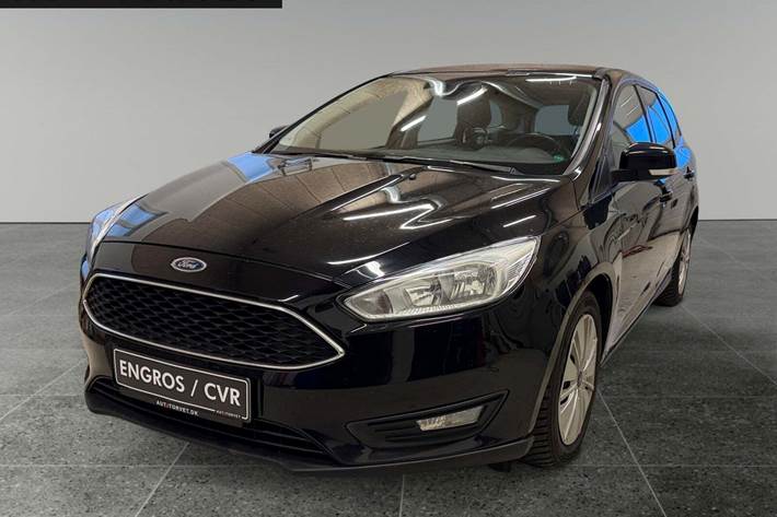 Sort Ford Focus fra 2016