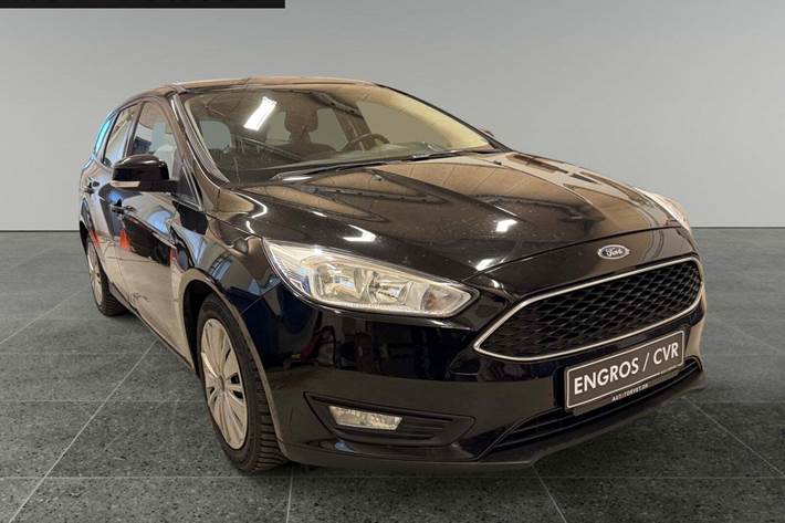 Sort Ford Focus fra 2016