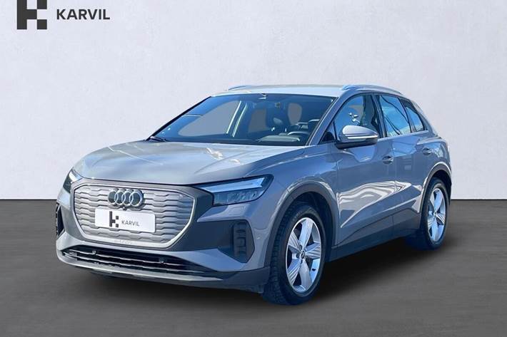Grå Audi Q4 e-tron fra 2022